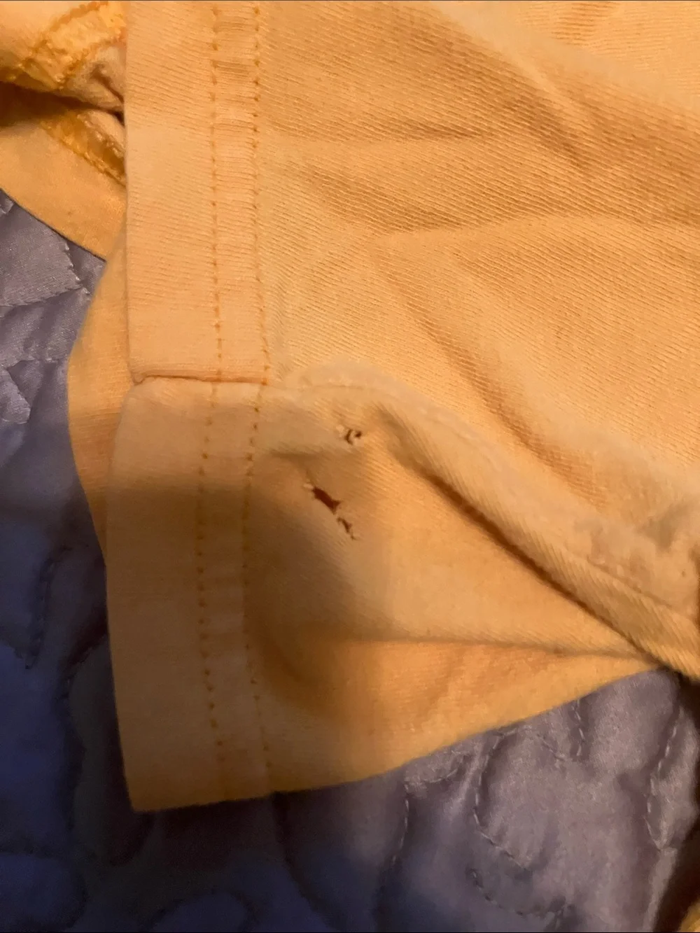 The North Face Men's Logo Tee in Mustard Yellow with Black Print